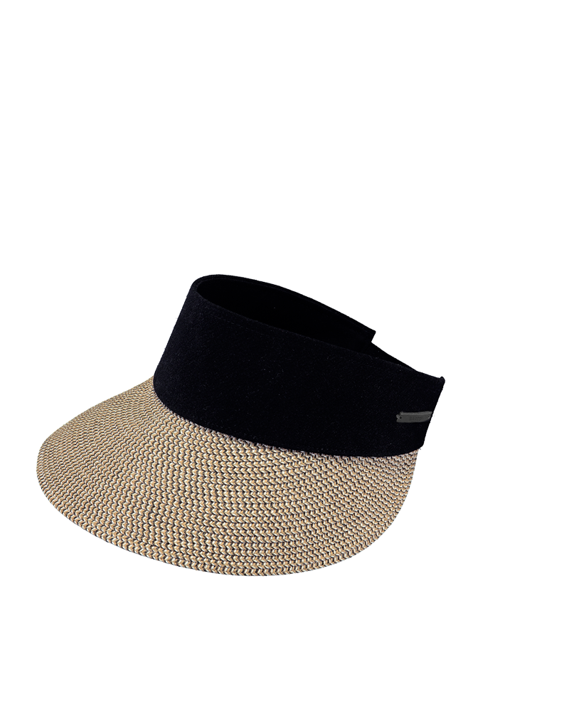 Visière de plage en paille Barts modèle Vesder - Chapo & Co