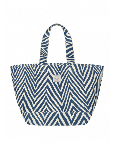 Sac style cabas porté épaule Juno Barts coloris Denim - Chapo & Co