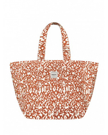 Sac style cabas porté épaule Juno Barts coloris Terracota - Chapo & Co