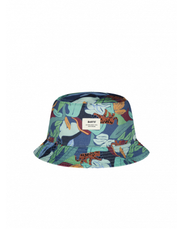 Bob d'été pour enfant coloris bleu vert modèle Antigua Barts