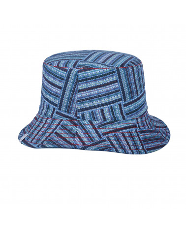 Bob 2 en 1 réversible modèle Denim coloris bleu - Chapo & Co