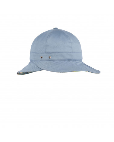 Chapeau femme forme cloche coloris bleuet jungle - Chapo & Co