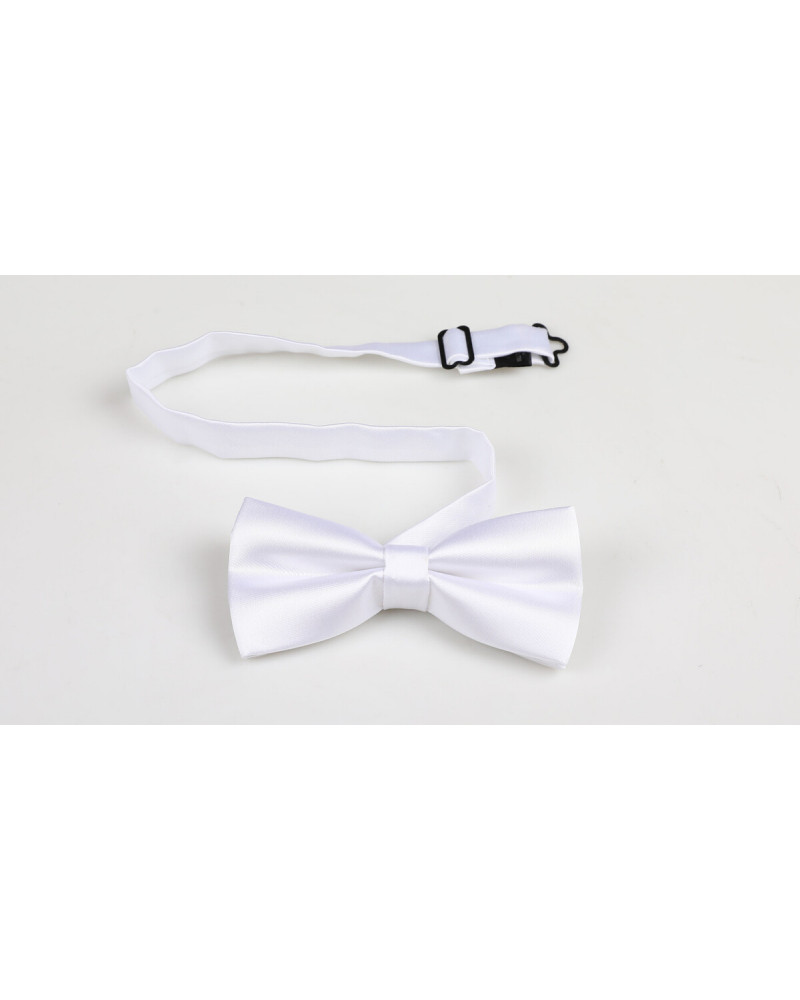 Noeud papillon pour homme Yves Enzo coloris blanc - Chapo & Co