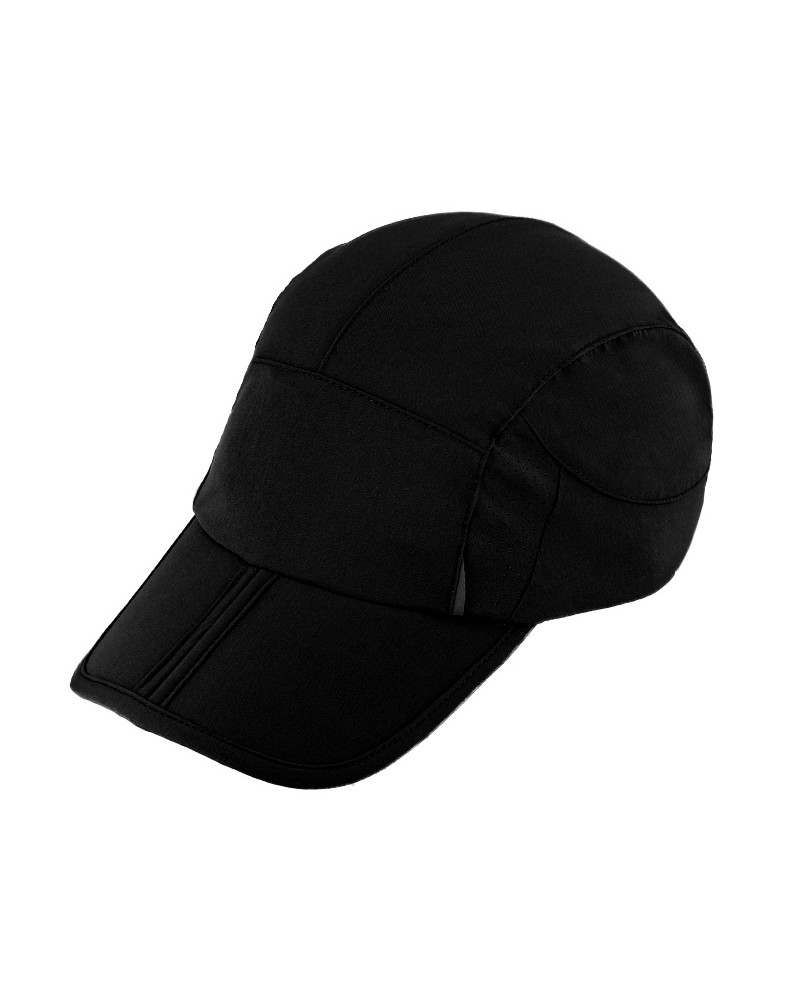 Casquette de baseball légère en Supplex coloris NOIR - Chapo & Co