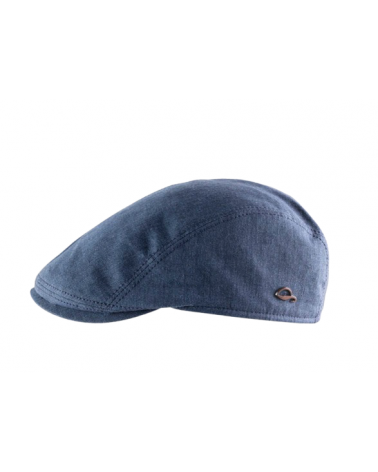 Casquette plate homme Jackson coloris bleu en coton - Göttmann