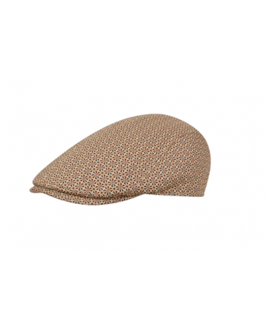 Casquette plate en coton imprimé exclusif Berlino - Alfonse d'Este