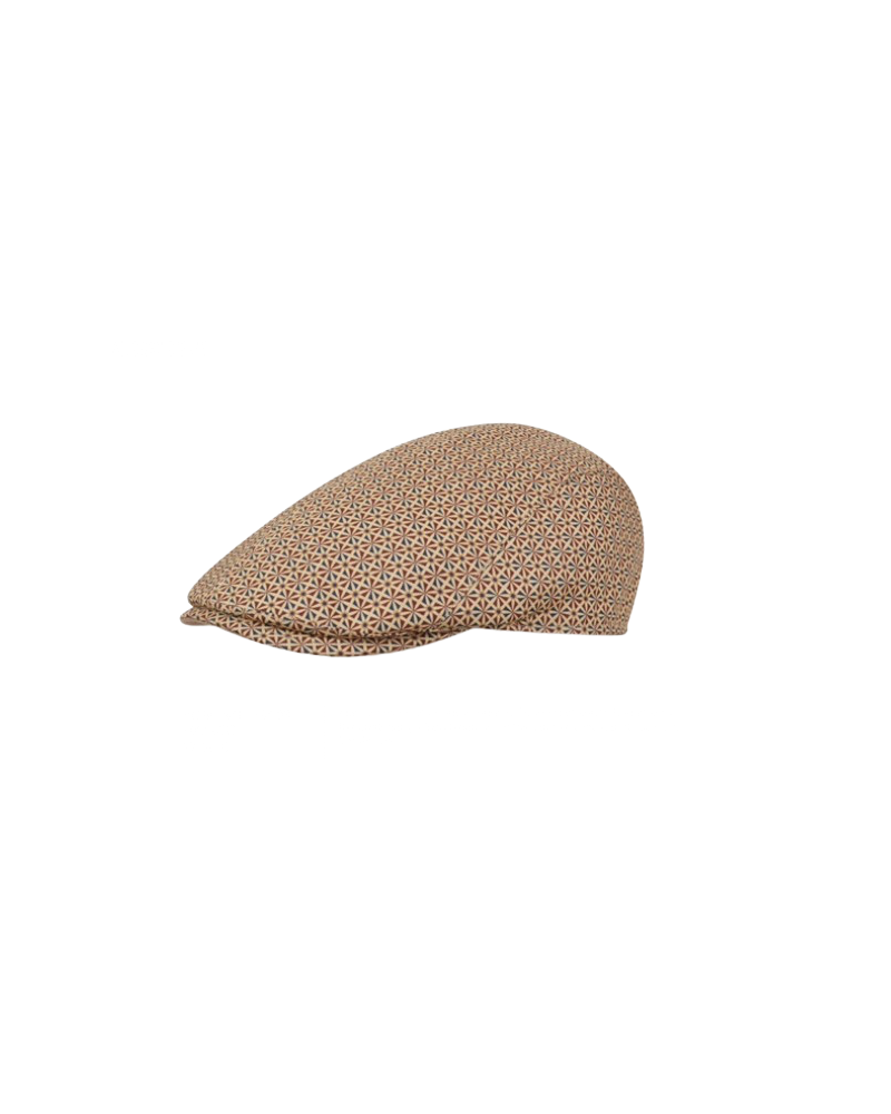 Casquette plate en coton imprimé exclusif Berlino - Alfonse d'Este