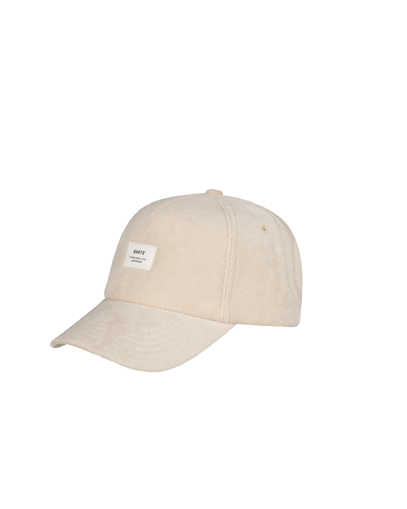 Casquette de baseball au toucher éponge modèle Bégonia coloris crème - Chapo & Co