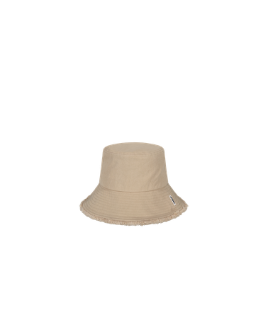 Chapeau d'été en tissu souple réglable coloris Sable - Chapo & Co