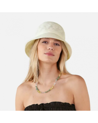 Chapeau d'été forme bob souple coloris blé - Chapo & Co