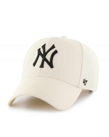 baseball snapback NY - 47 Brand - coloris naturel