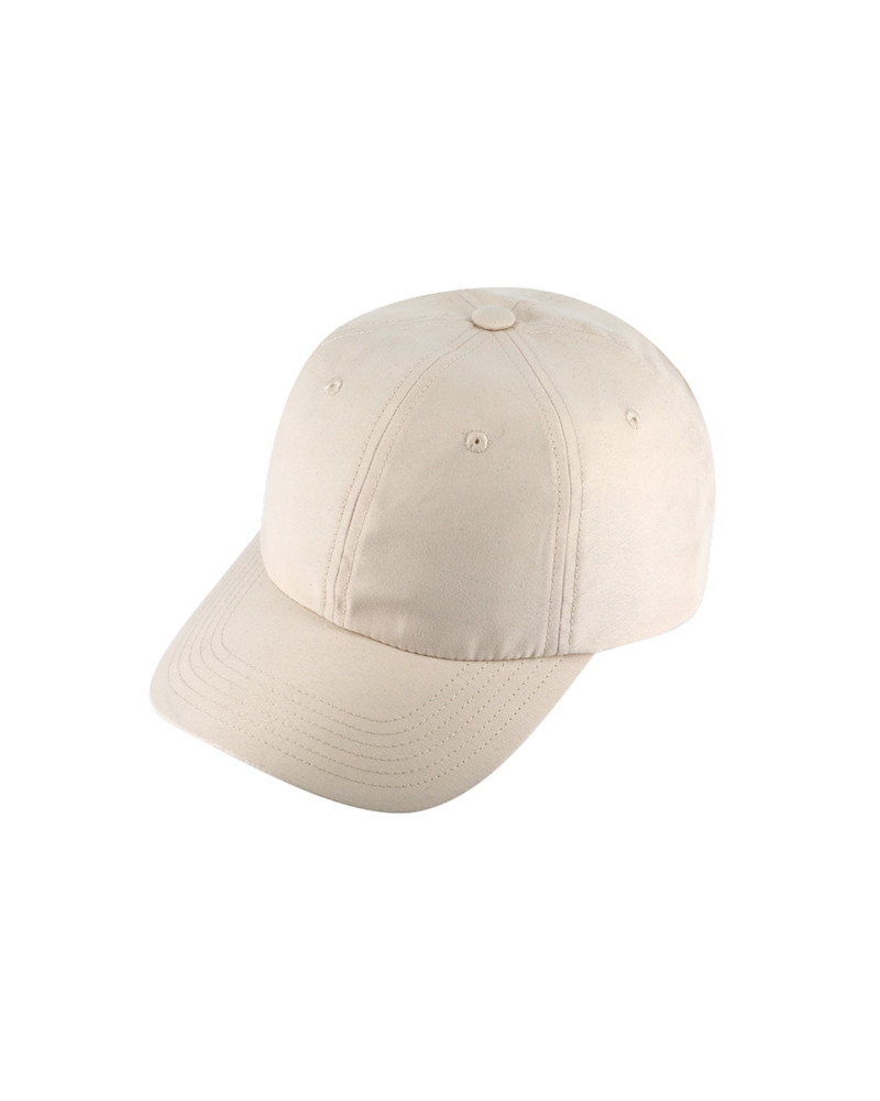 Casquette de baseball en microfibre coloris beige - Chapo & Co
