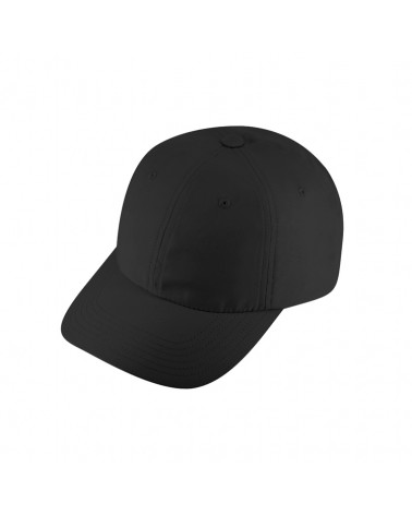 Casquette de baseball en microfibre coloris noir - Chapo & Co