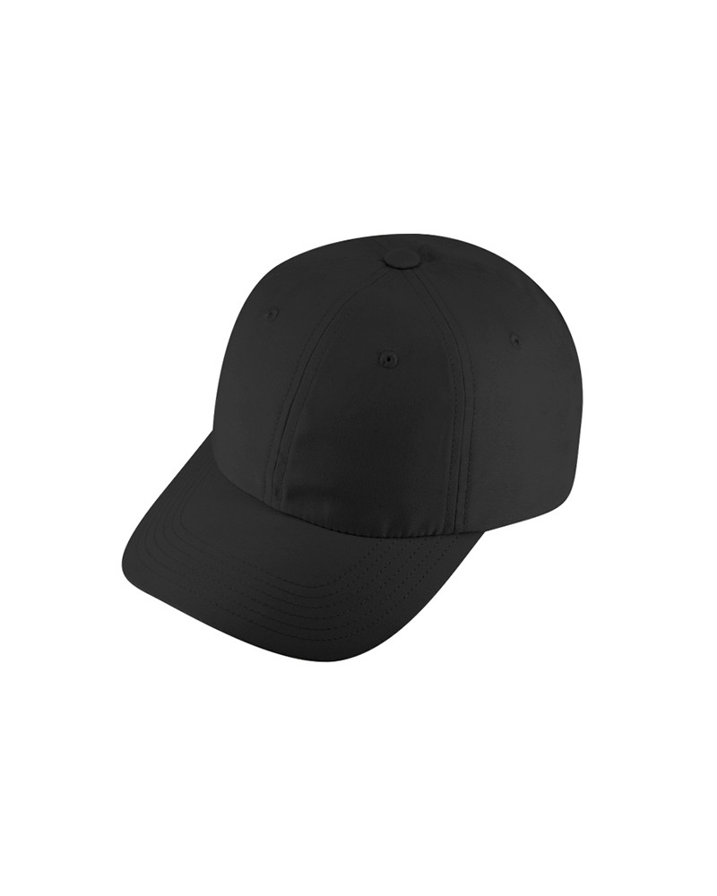 Casquette de baseball en microfibre coloris noir - Chapo & Co