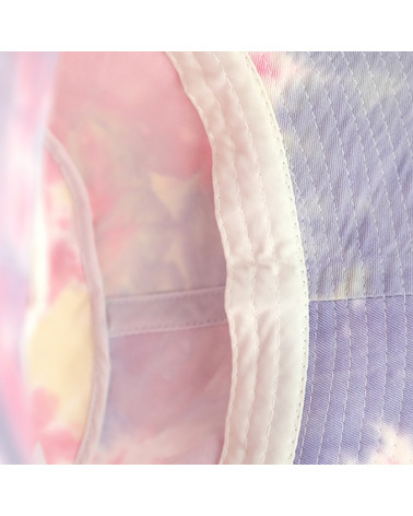Bob en Coton Tie & Dye Pastel – Look Estival Décontracté