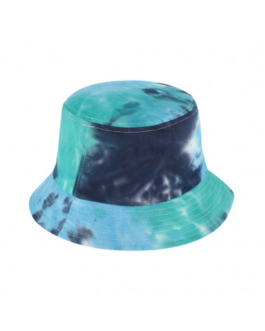 Bob en Coton Tie & Dye pop bleu océan – Look Estival Décontracté