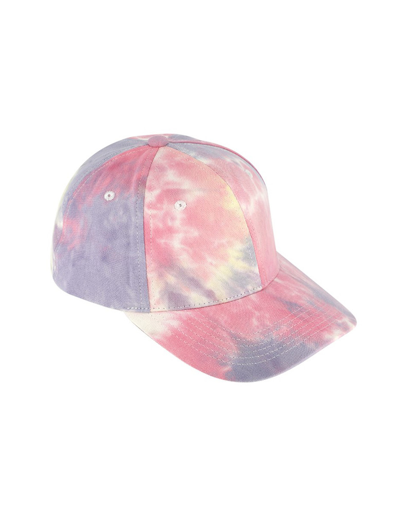 Casquette Baseball Coton Tie & Dye Pastel – Style Décontracté Estival