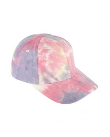 Casquette Baseball Coton Tie & Dye Pastel – Style Décontracté Estival