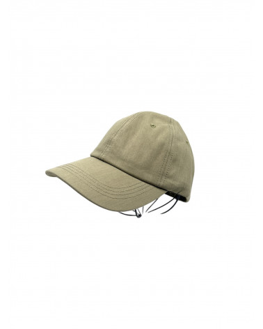 Casquette de baseball adulte en coton coloris kaki - Chapo & Co
