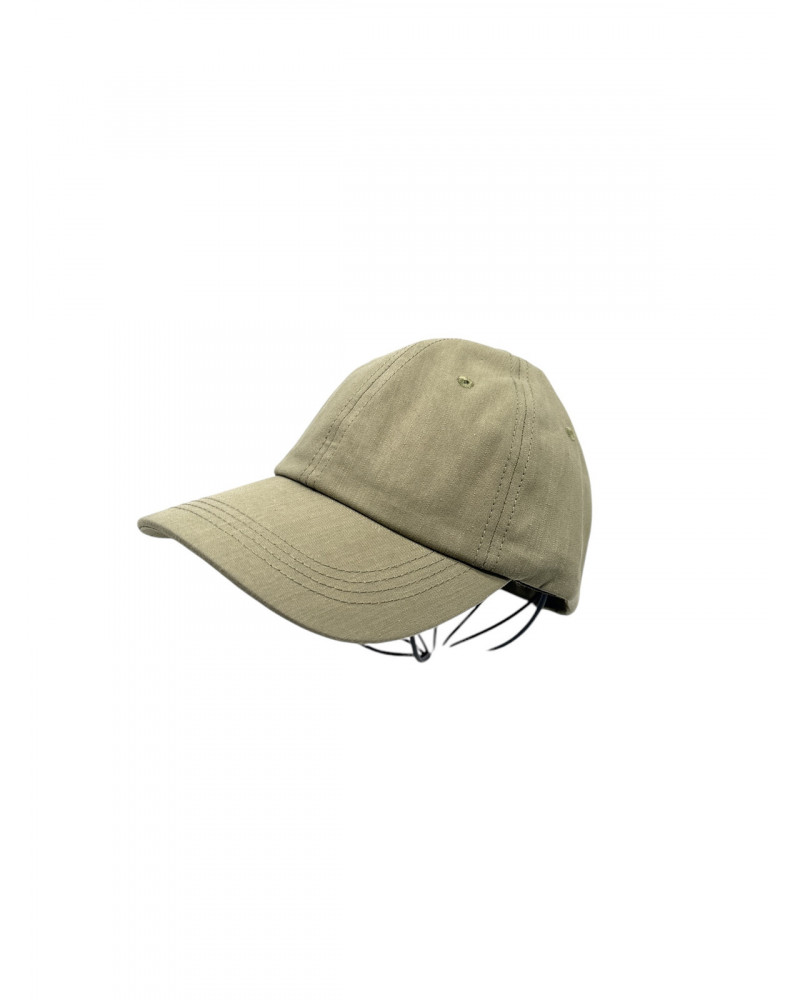 Casquette de baseball adulte en coton coloris kaki - Chapo & Co