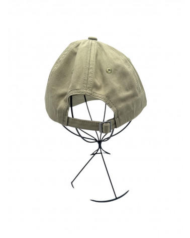 Casquette de baseball adulte en coton coloris kaki - Chapo & Co