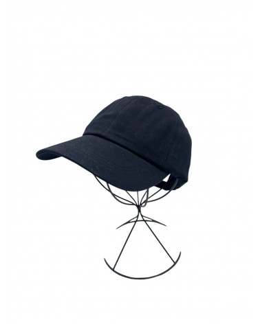 Casquette de baseball adulte en coton coloris noir - Chapo & Co