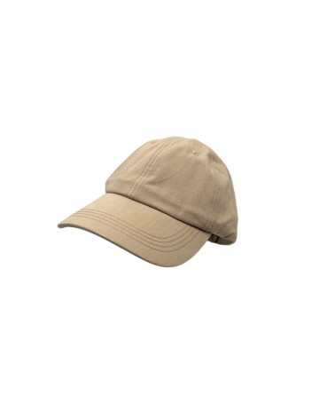 Casquette de baseball adulte en coton non doublé coloris taupe - Chapo & Co
