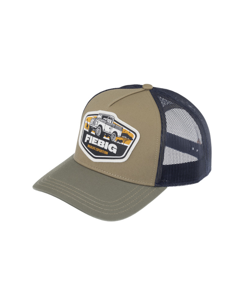 Casquette de baseball forme trucker camionneur Fiebig - Vintage et réglable
