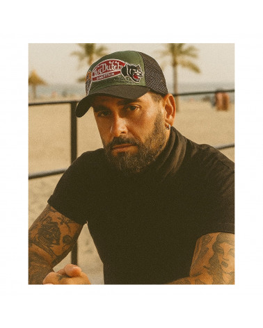 Casquette Baseball Rock Nevada noire & kaki – Von Dutch | Chapo & Co