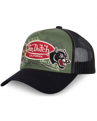 Casquette Baseball Rock Nevada noire & kaki – Von Dutch | Chapo & Co