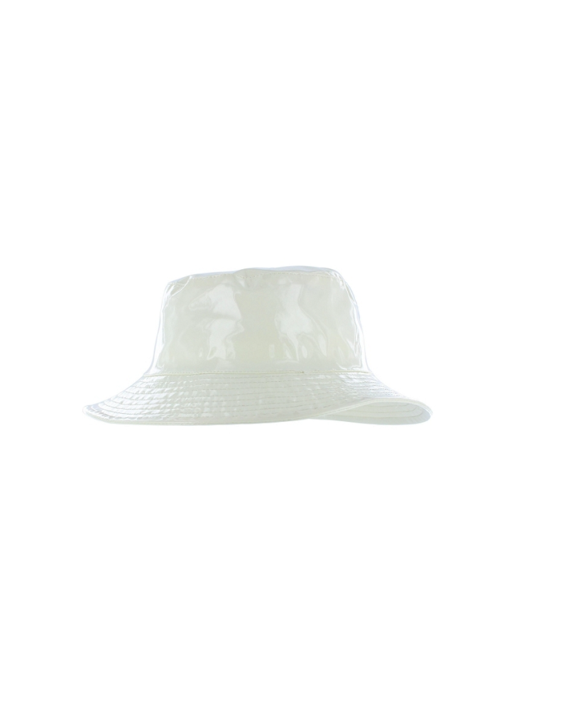 Chapeau de pluie forme bob pour femme coloris Ecru - Chapo & Co