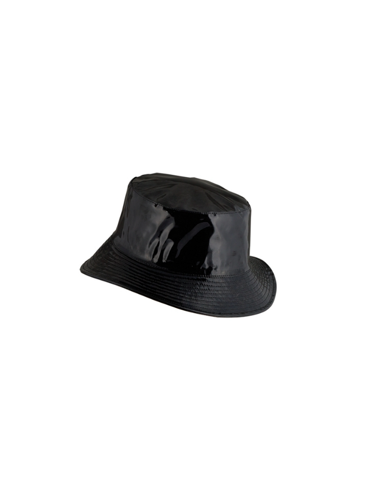Chapeau de pluie forme bob pour femme coloris noir - Chapo & Co