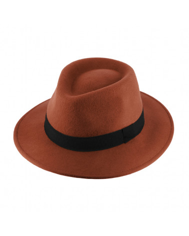 Chapeau Fedora en feutre waterproof et crushable - Chapo & Co