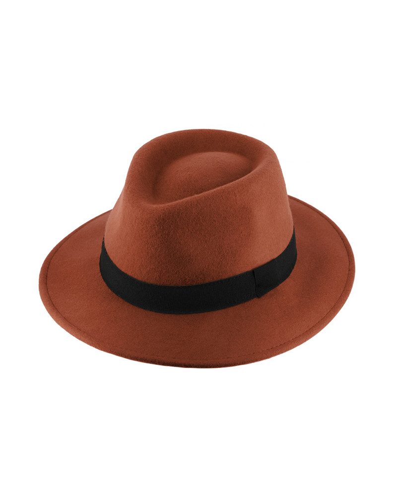 Chapeau Fedora en feutre waterproof et crushable - Chapo & Co