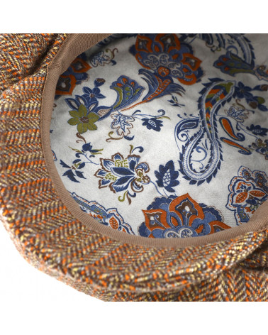 Casquette Irlandaise en laine vierge 8 côtes - Chapo & Co