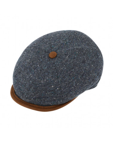 Casquette Irlandaise en laine mélangée 8 côtes - Chapo & Co