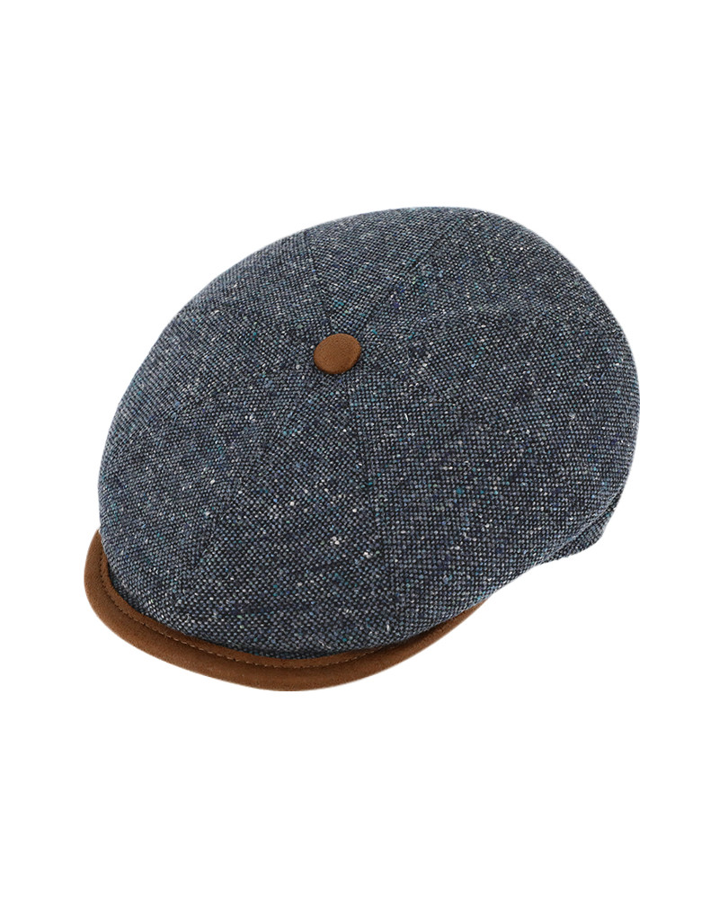Casquette Irlandaise en laine mélangée 8 côtes - Chapo & Co