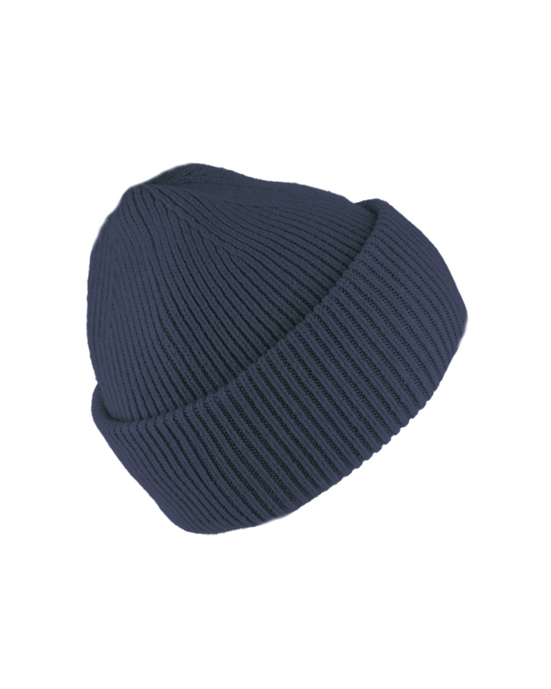 Bonnet marine en maille côtelée au style urbain unisexe - Chapo & co