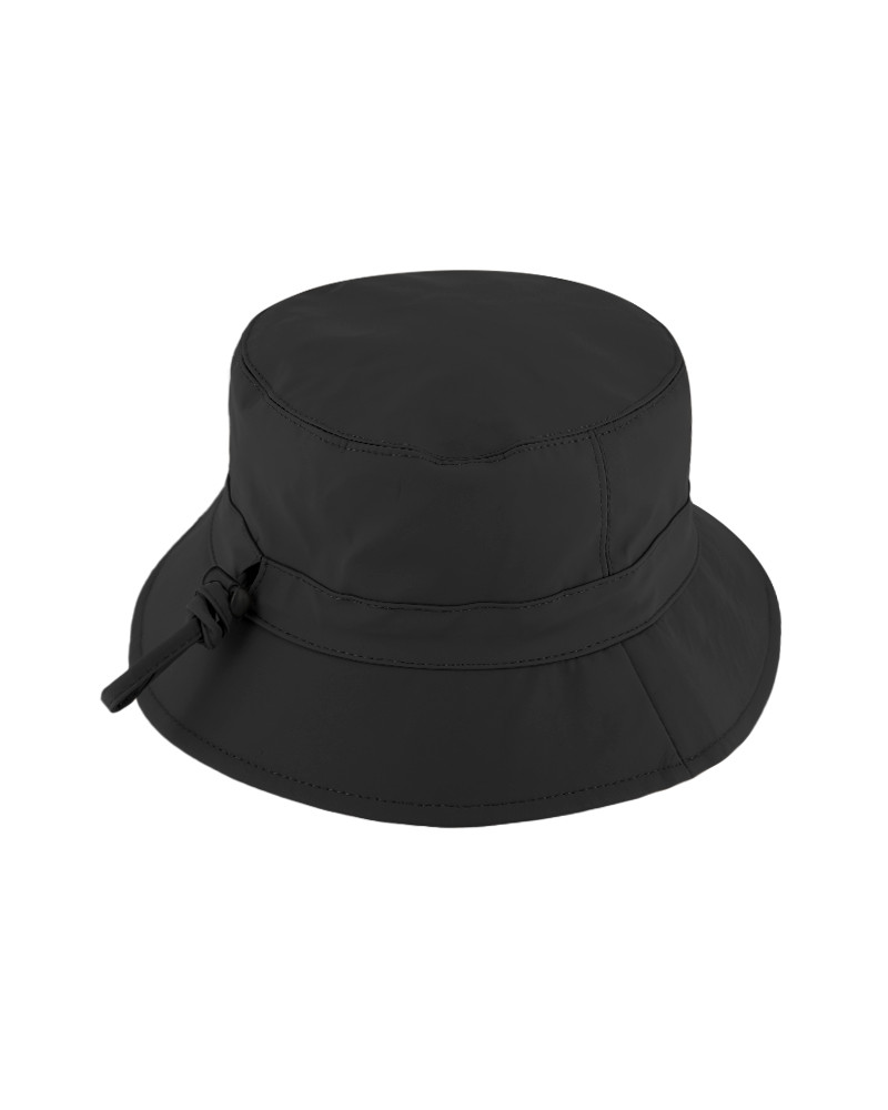 Bob de pluie avec doublure polaire coloris noir - Chapo & co