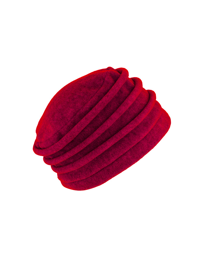 Toque polaire bien chaude pour femme coloris Bordeaux - Chapo & Co