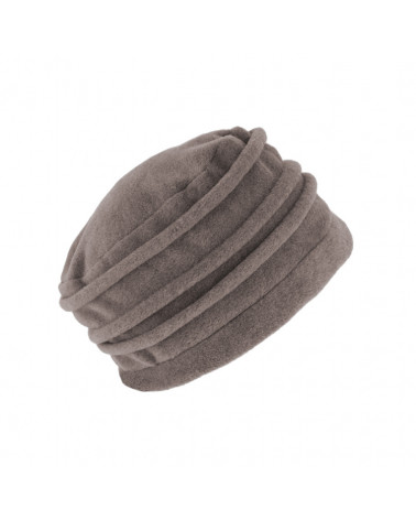 Toque polaire bien chaude pour femme coloris taupe - Chapo & Co