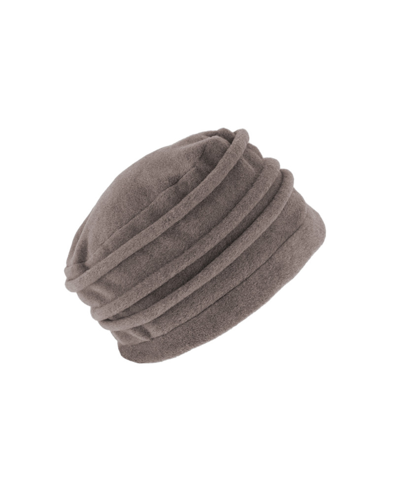 Toque polaire bien chaude pour femme coloris taupe - Chapo & Co