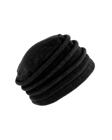 Toque polaire bien chaude pour femme coloris noir - Chapo & Co