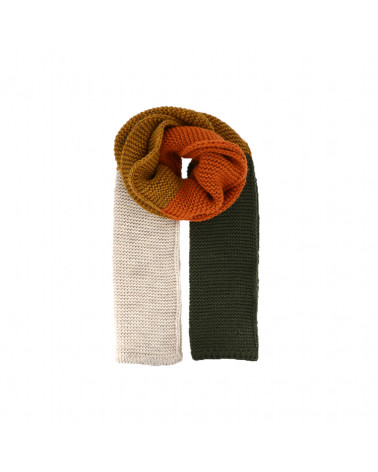 Echarpe classique tricotée mousse 4 couleurs - Chapo & Co