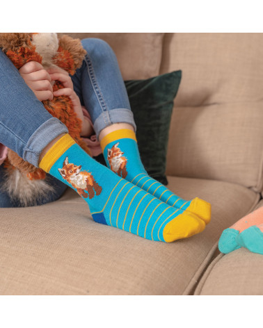 Chaussettes enfant Wrendale par Hannah Dale – Fibre de bambou T27/31