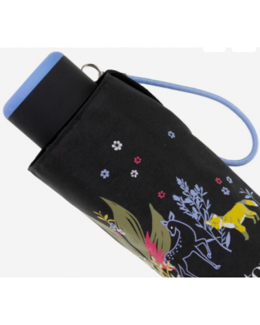 Parapluie Isotoner petit format motifs frise cerf - Chapo & Co