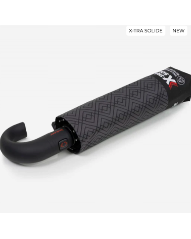 Parapluie homme à motif monogramme Isotoner xtra-solide