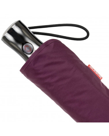 Parapluie Alpha xtra-solide Isotoner coloris prune - Chapo & Co