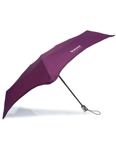 Parapluie Alpha xtra-solide Isotoner coloris prune - Chapo & Co
