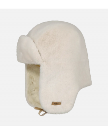Chapka Barts Bomber femme crème – fausse fourrure douce lucerne